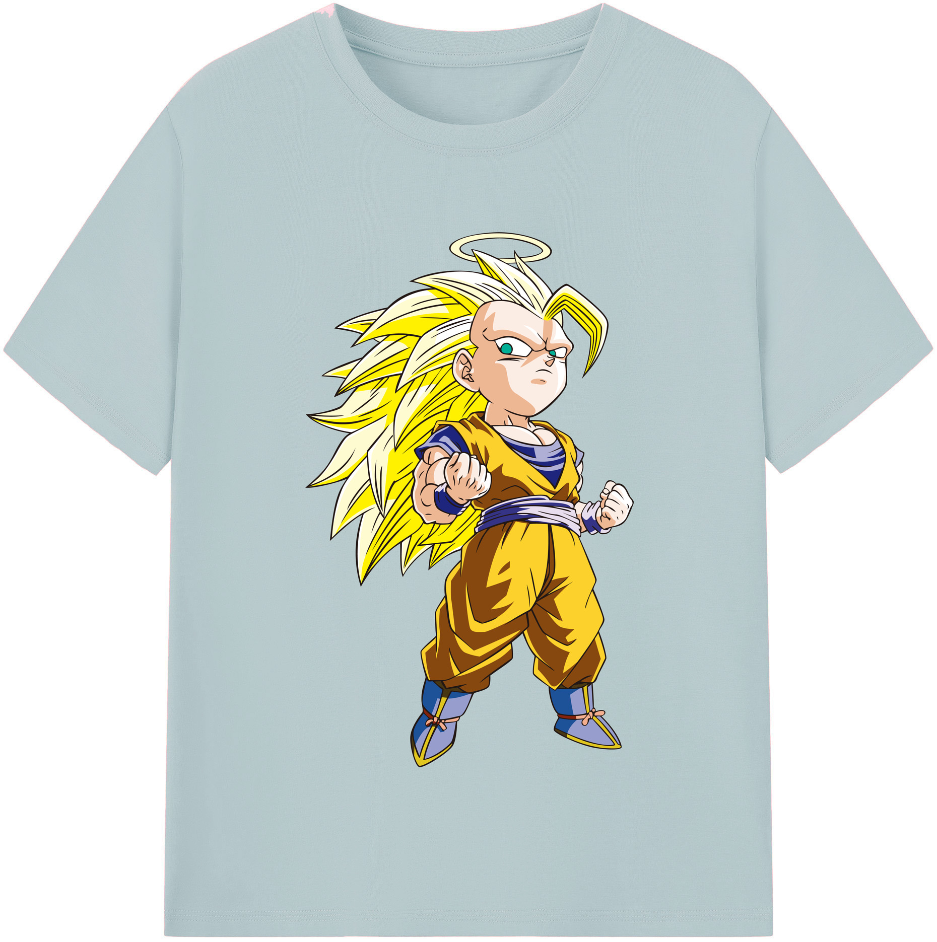 （画像用） ドラゴンボール 孫悟空（そん ごくう）Son Goku カカロット DRAGON BALL Kakarotto 綿100％半袖Tシャツ（フロントプリント）